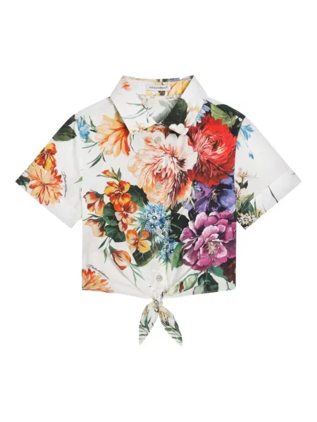 Koszula dziecięca Dolce And Gabbana biała