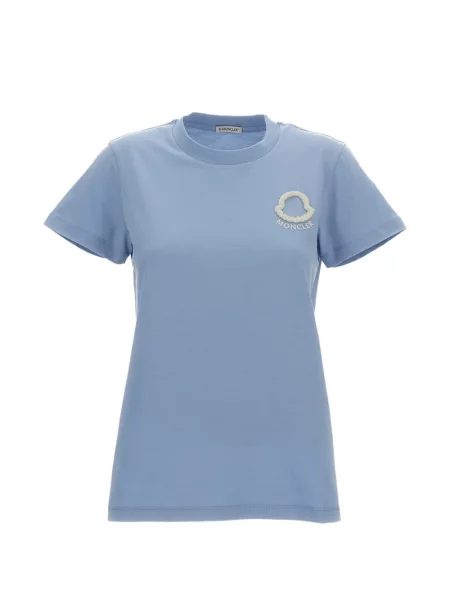 Tricou Moncler cu autograf albastru