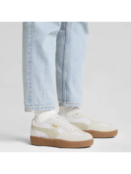 Sneakersy Palermo Moda białe