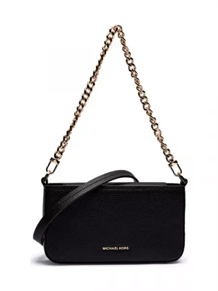 Michael Kors De piele geantă pe umăr BRYANT negru