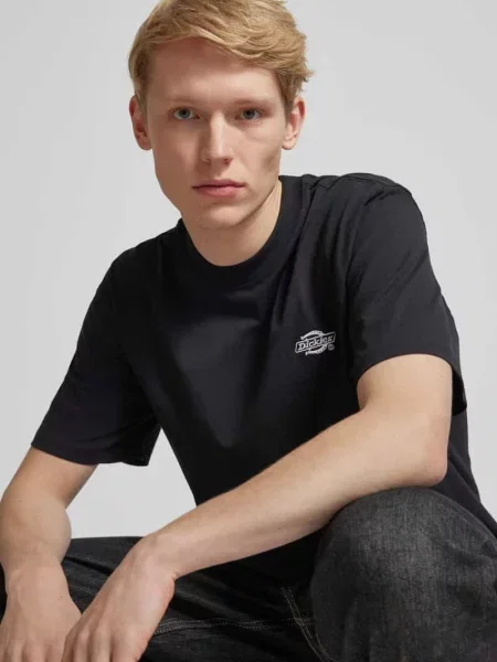 T-shirt z nadrukiem z logo model ‘SUMMERDALE’ Dickies czarna