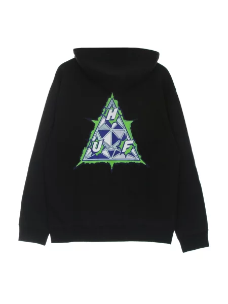 Bluza z kapturem Huf czarna