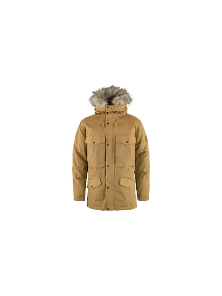 Fjällräven Singi Down Jacket M Mężczyźni Kurtki Fjällräven Size: M brązowy