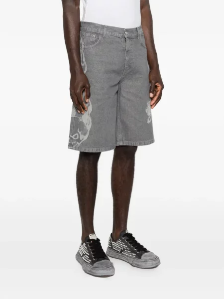 Džínové šortky Gcds šedé