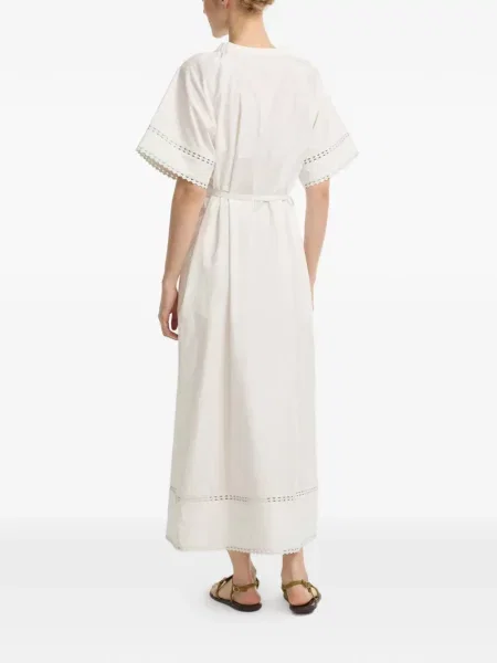 Scurt rochie midi Yves Salomon din poplin