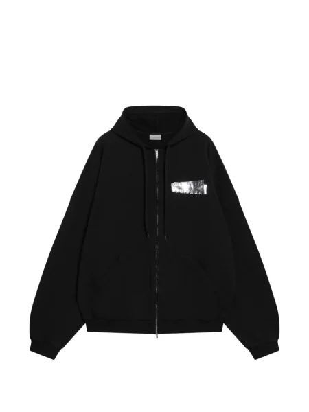 Hanorac cu glugă Balenciaga negru
