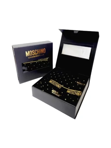 Koszulka Moschino w grochy czarna