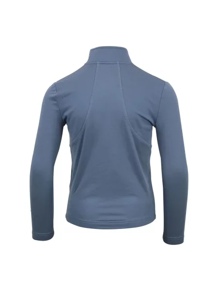 Dzieciaka longsleeve z suwakiem Peak Mountain Ecanevi niebieska
