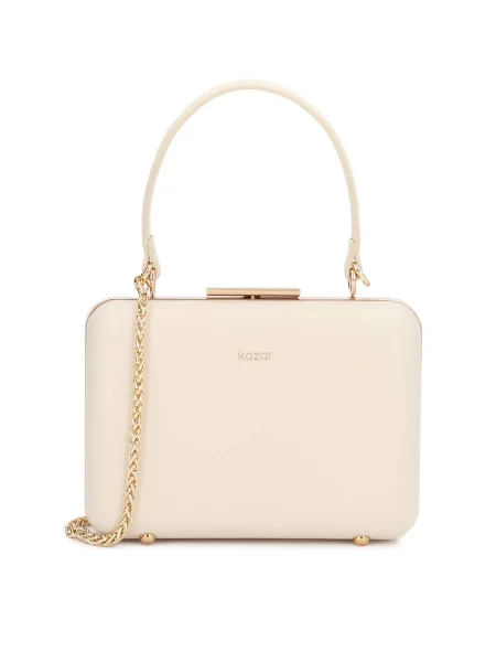 Geantă plic Kazar alb