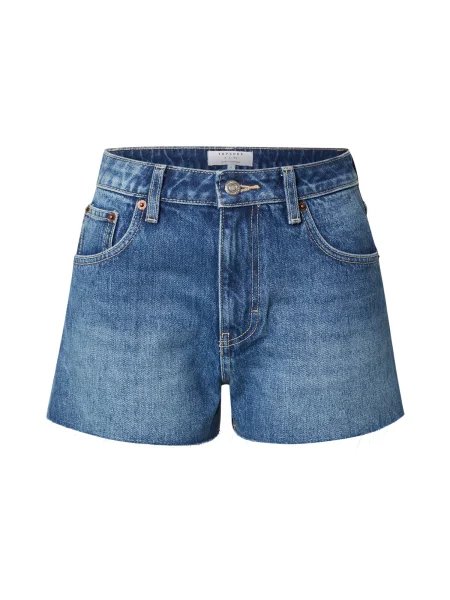 TOPSHOP Jeans denim albastru
