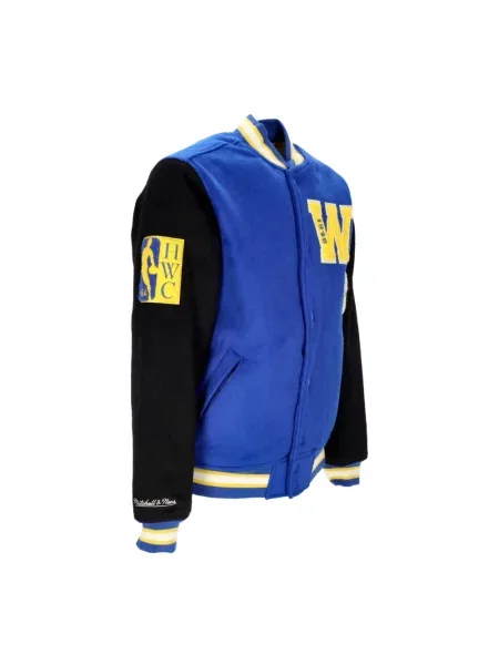 Kurtka Mitchell & Ness niebieska