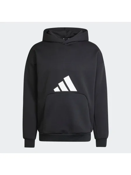 ADIDAS SPORTSWEAR Športna majica Future Icons črna bela