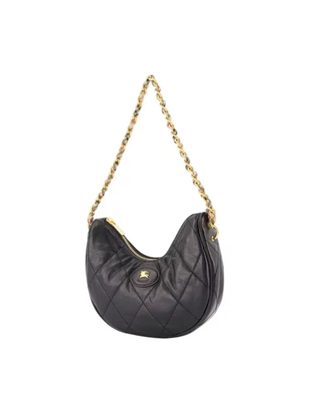 Torebka Burberry skórzana czarna
