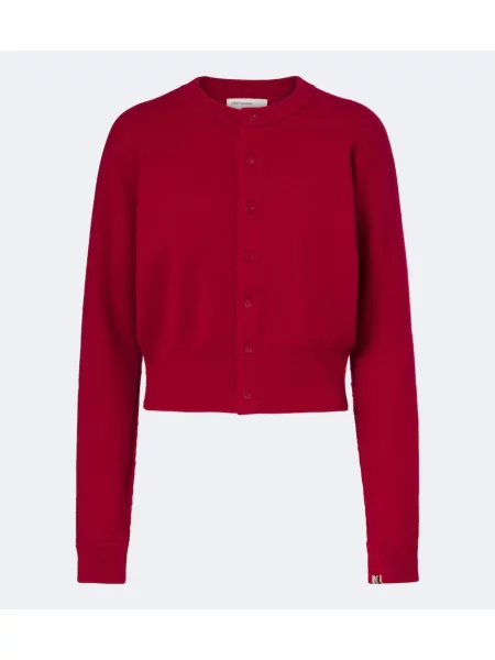 Cardigan Extreme Cashmere din cașmir roșu