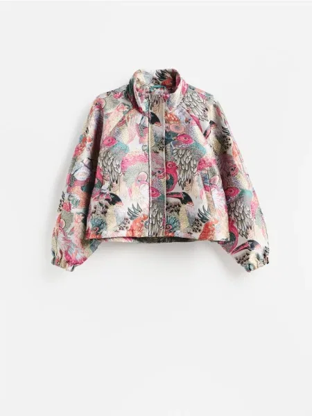 Reserved Jachetă jacard multicolor