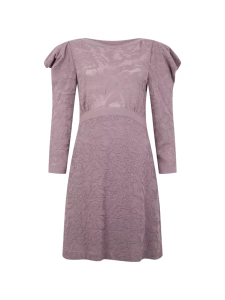 Rochie mini Alberta Ferretti tricotate roz