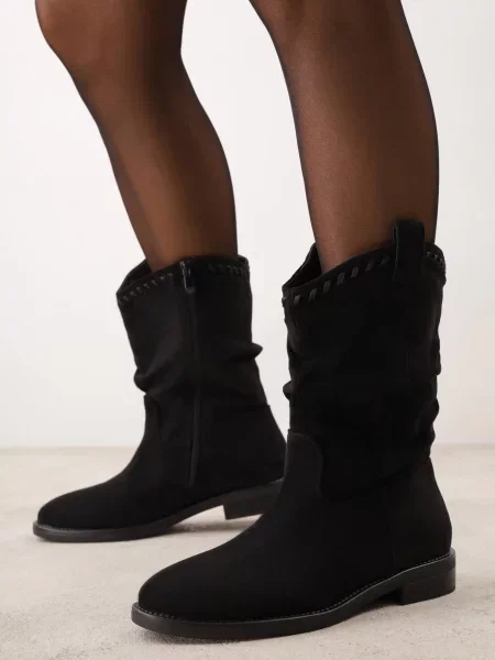 Botine Orena Paris cu cordon negru