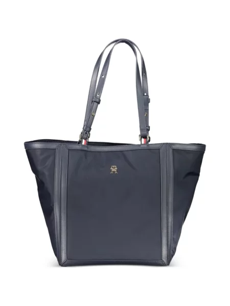 Shopper táska Tommy Hilfiger autogrammal kék