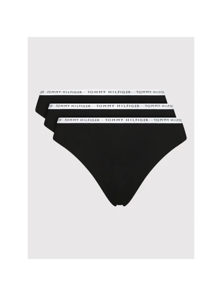 Tommy Hilfiger 3 db tanga fekete