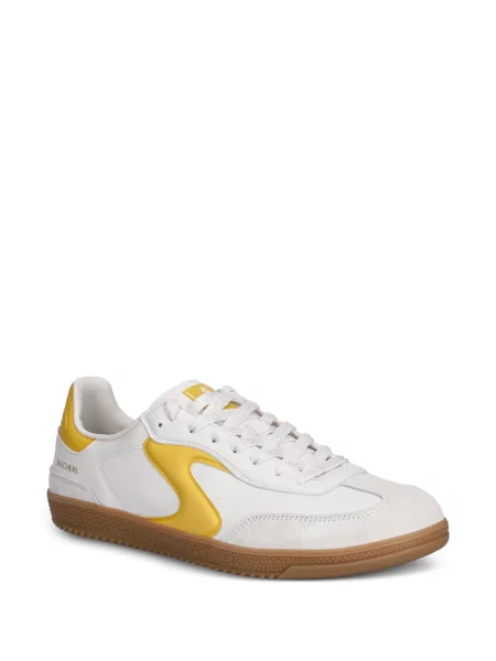 Fűzős csipkés sneaker Skechers fehér