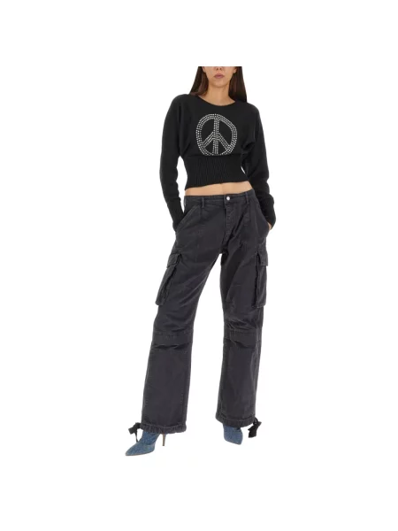 Sweter Moschino czarny