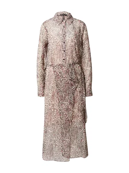 Obleka maxi obleka Guess roza