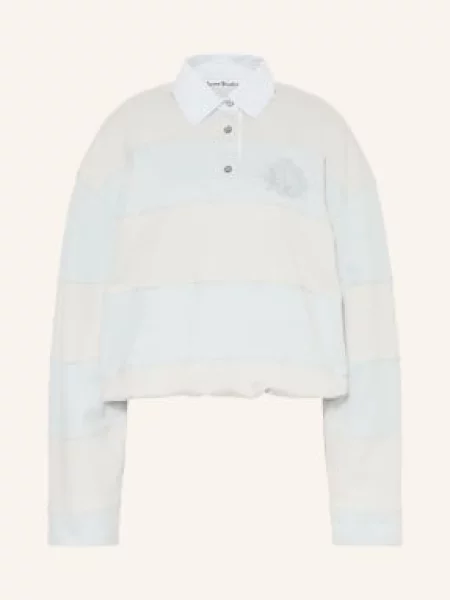 Acne Studios Mikiny tmavě modrá / světle šedá