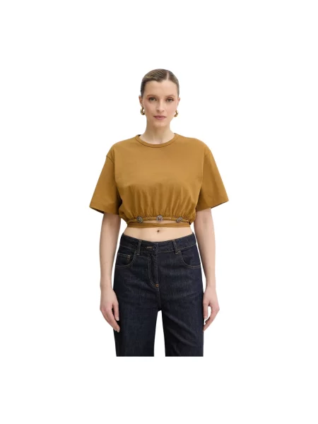 Pinko t-shirt beżowa
