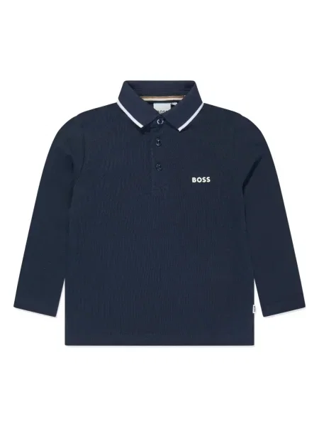Koszulka polo dziecięca Bosswear niebieska