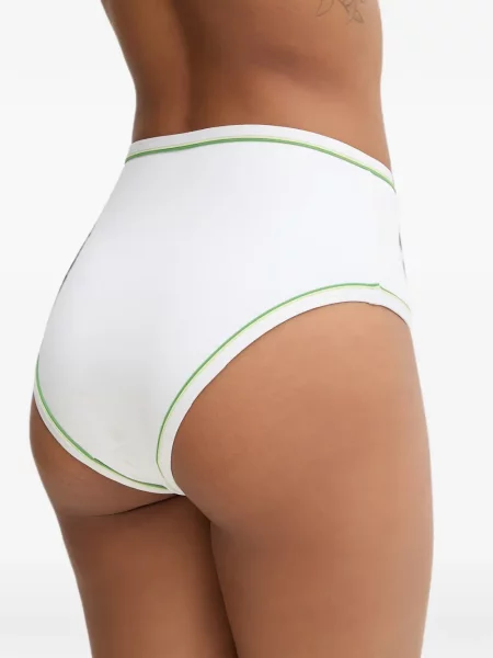 Bikini Lacoste cu autograf alb