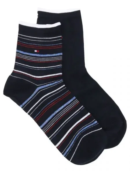 Tommy Hilfiger 2 db-os zokni szett kék