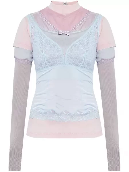 Top Balenciaga albastru
