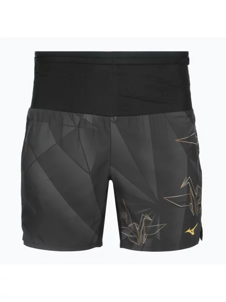 Мъжки шорти за бягане Mizuno Active Graphic Multi Pocket taniori сиво