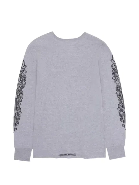 Tričko Chrome Hearts sivá