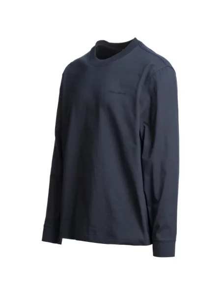 Lung tricou Parajumpers albastru
