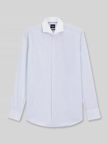 Koszula biznesowa o kroju slim fit z czystej bawełny Boss