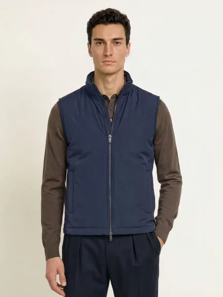 Hackett London Vesta Z Kombinace Materiálů tmavě modrá