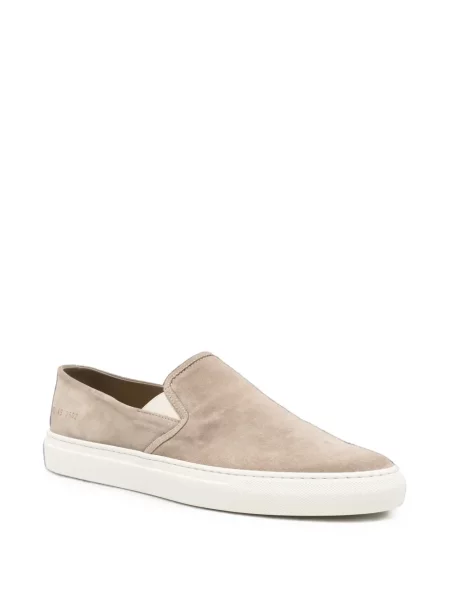 Chiloți Common Projects din piele de căprioară slip-on