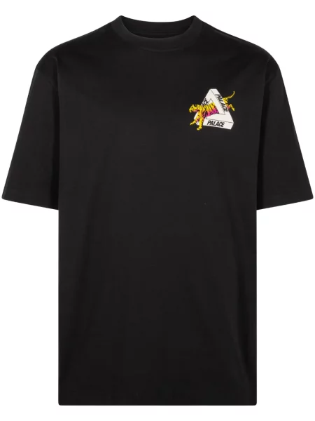 Tricou Palace cu dungi de tigru alb