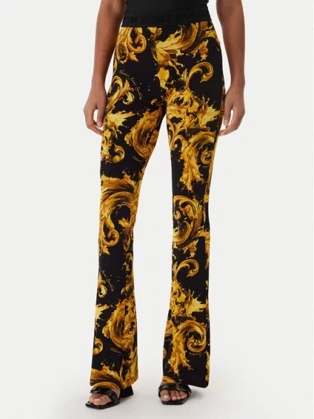 Versace Jeans Couture Легінси Flare Fit чорний