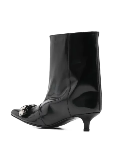 Botine Toga Pulla din piele negru