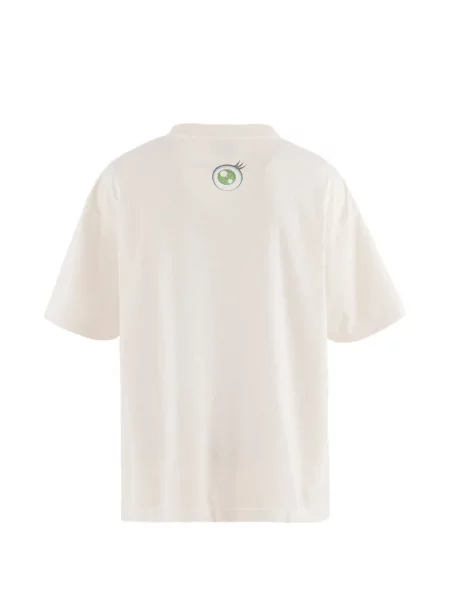 Tricou Takashi Murakami cu imagine alb