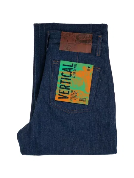 Blugi Naked And Famous albastru