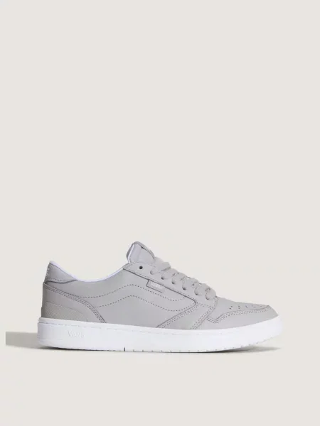 Шкіряні Кеди низькі Vans COURT LOW сірий