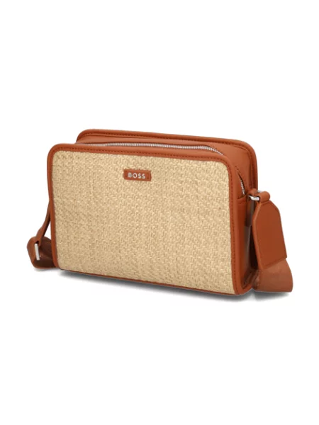 Crossbody kabelka Boss béžová