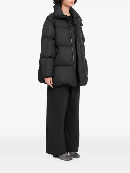 Geacă cu puf Mm6 Maison Margiela negru