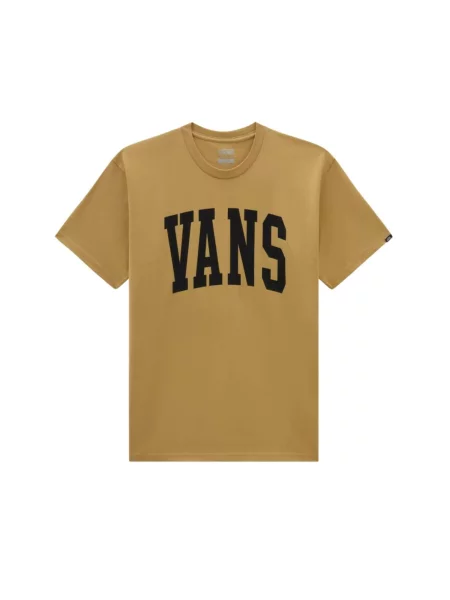 VANS Tričko ARCHED světle hnědá