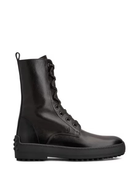 Cizme scurte Tod's din piele maro