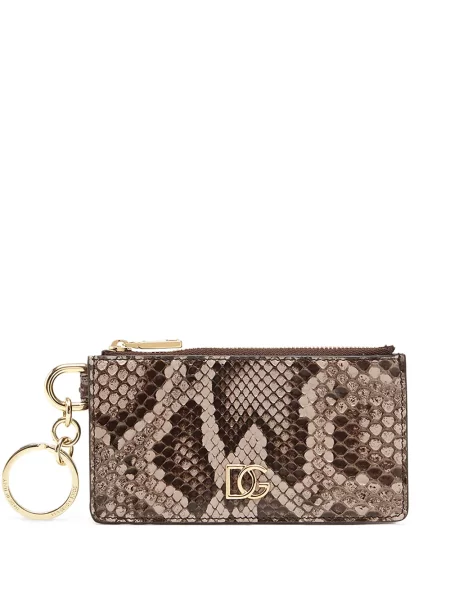 Portofel Dolce & Gabbana cu model piele de șarpe
