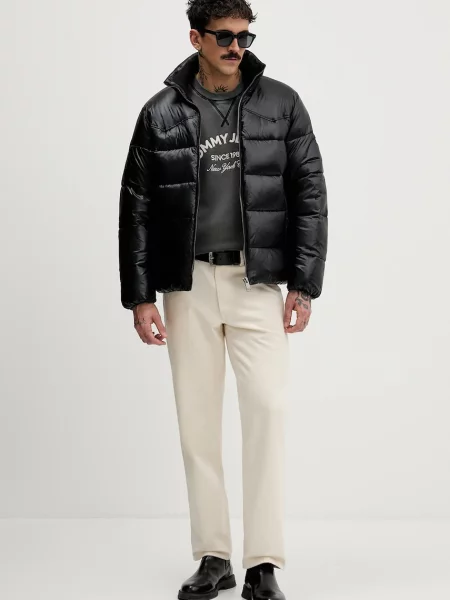Tommy Jeans bluza z aplikacją szary